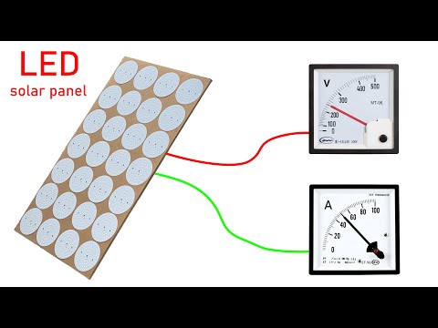 I turn LED into a Solar Panel