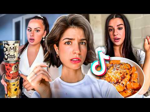 TIKTOK DÉCIDE CE QUE JE MANGE PENDANT 24H