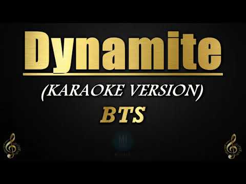 Dynamite – BTS (Karaoke/Instrumental)