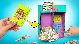 💰 Save Money Like a Pro! DIY ATM & Safe with Slime Sam 🩷