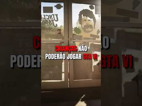 CRIANÇAS NÃO PODERÃO JOGAR GTA VI #games #gta #gta6