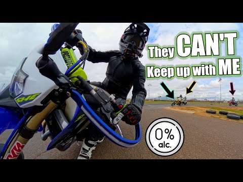 Stopped Drinking and Got FAST - Supermoto Track Day