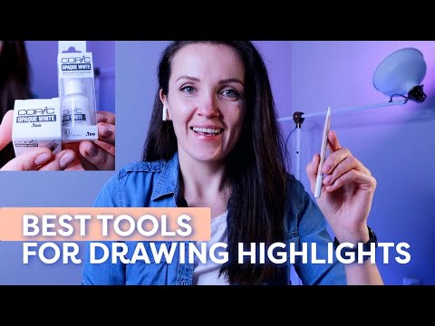 My 6 favorite tools for drawing highlights | Best...