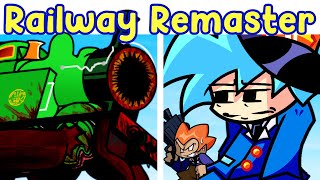FNF Vs The Beast Oliver & Thomas' Railway Showdown RE-FIRED UP + CUTSCENE (REMASTER)