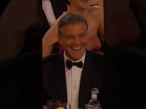 Congrats George Clooney 😅 #GeorgeClooney #TinaFey #GoldenGlobes #shorts (via @GoldenGlobes)