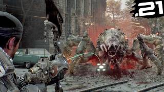 Gears of War E-Day 4K Gameplay Deutsch - Die Invasion wird krasser