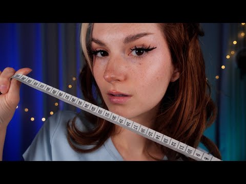 ASMR Fast & Aggressively Measuring You for Unknown Reasons | Rain Sounds for Sleep