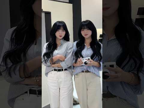 Bác nào tán được chị em nhà này chắc có phước lắm. Mua 1 mà được 2 lận đó 😂 #noitoc