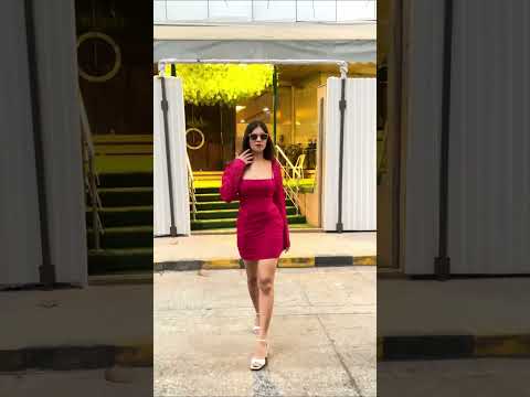 Styling Your Casual Outing Outfit With Chicness | How To Rock Short Dress | Myntra #Shorts
