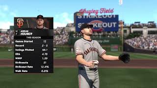 MLB 26: Game 1: Giants vs Cubs