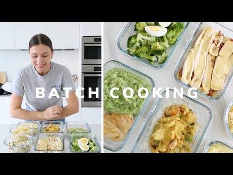 BATCH COOKING - 7 RECETTES POUR LAURA - BUDGET 20 EUROS