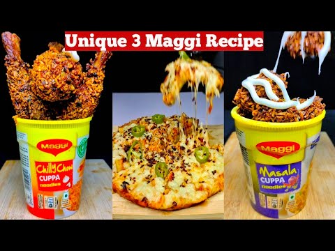 Unique 3 Maggi Recipe 🤤🤤