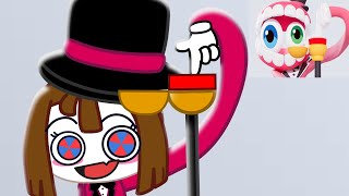 (Pomni as Caine ) The Amazing Digital Circus But smol 🎪🎪 (PART 3) || Gacha trend || GL2