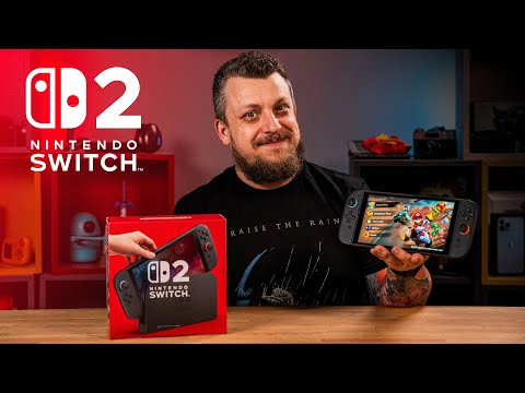 Nintendo Switch 2 Unboxing, Összehasonlítás és Gameplay