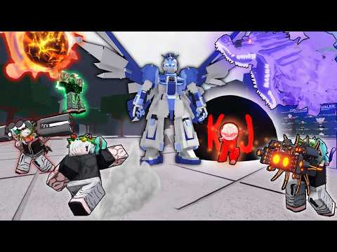 Probamos TODAS las ULTIS VS el IRON GIANT de Child Emperor Los Campos de Batalla Más Fuertes Roblox