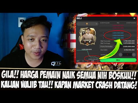 📌KALIAN HARUS TAU KAPAN MARKET CRASH!! HARGA PEMAIN NAIK SEMUA NIH EA SPORT FC 25 MOBILE #fcmobile