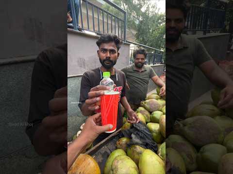 Nariyal Pani or malai se Bhar Diya 750 ml ka gilas #shorts #reels #trending #viralvideo