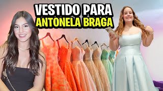 EM BUSCA DO VESTIDO PERFEITO PRA FESTA DA ANTONELA BRAGA