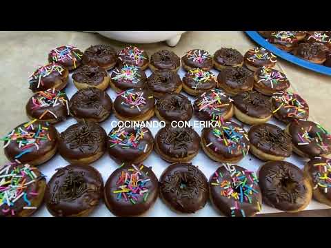 Donas en maquinita receta deliciosa