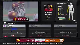 CFB27 Clemson vs USC Y1 W0