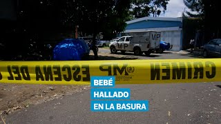 Recién nacido es hallado en la basura en zona 8 de Mixco; vecinos reaccionan con indignación