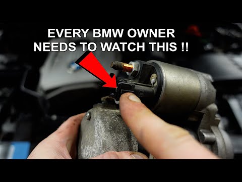 BMW CLICKS BUT WILL NOT START NO CRANK NO START ISSUE SOLVED!!