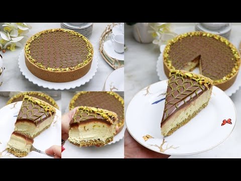 عاملة ضجة عالانستغرام تشيز كيك (كنافة  دبي)  بدون فرن ولا جيلاتين والمذاق الخيال العلمي 😋