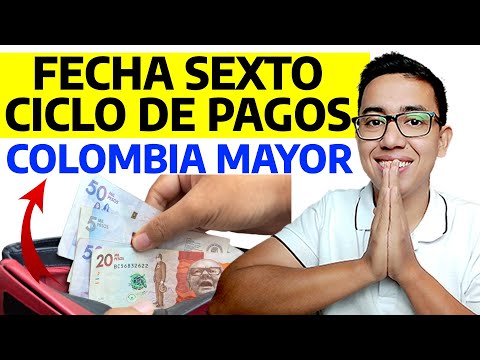 NOTICIA: Hay fecha del Sexto Ciclo de PAGOS del Programa Colombia Mayor | Julio