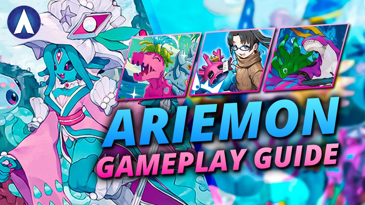 SWARM OF THE SEA!!! Ariemon & Ryugumon Aquatic Fish Deck Gameplay Guide | Digimon Card Game BT22