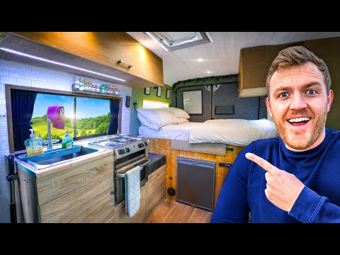 I Upgraded My Dream Camper Van (it’s almost done)