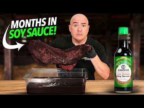 I soaked a Brisket in Soy Sauce for months and ate it!