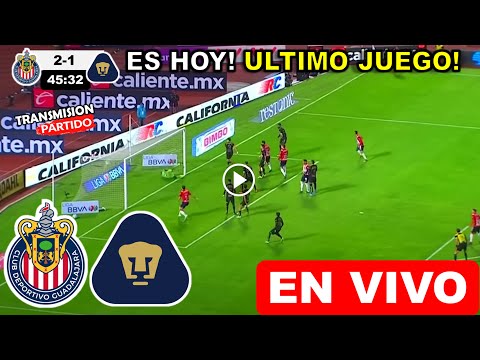 Chivas Vs Pumas EN VIVO Donde Ver Y A Que Hora Juega Pumas Vs Chivas ...