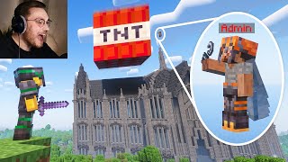 rating bases on the biggest minecraft server… but the owner trolls me