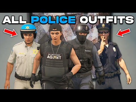 How To Get ALL Police Outfits in GTA 5 Online! (Updated)