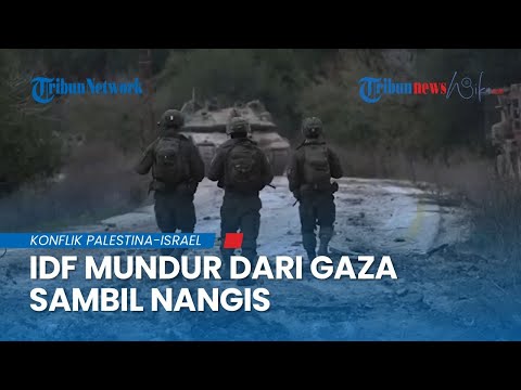 Israel Nangis Malu Tak Bisa Kalahkan Hamas, IDF Mundur dari Poros Netzarim Koridor Utama Gaza