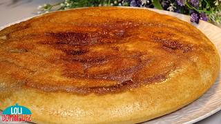 BIZCOCHO FÁCIL EN SARTÉN Y SIN BATIR. Rápido y delicioso bizcocho que queda muy jugoso y tierno