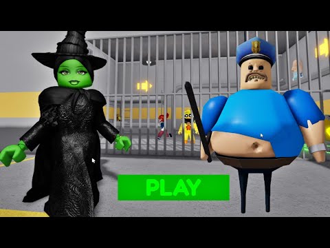 WITCH BARRY VS BARRY'S PRISON RUN! SCARY OBBY #roblox #obby