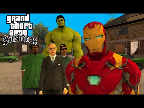 GTA SA x Marvel Universe (Full Movie)