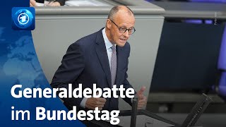 Kanzler Merz fordert echte Reformen – Opposition übt scharfe Kritik