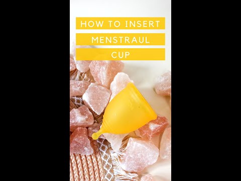 How to insert a Menstrual Cup