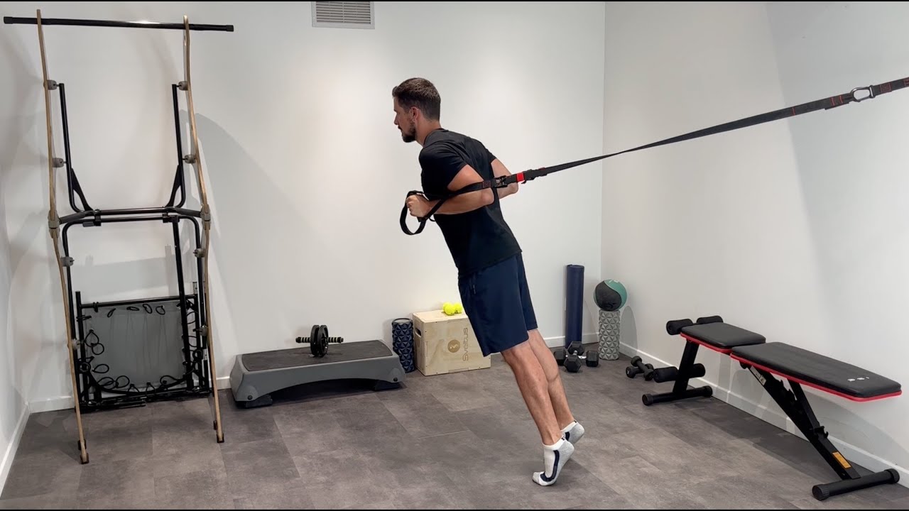 Wadenheben am TRX