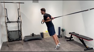 Wadenheben am TRX