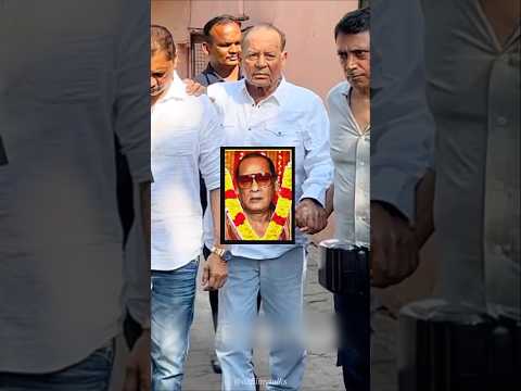 Salim Khan arrived to bid a final farewell to Dev Mukherjee 🙏 #shortvideo #virslshorts #shorts