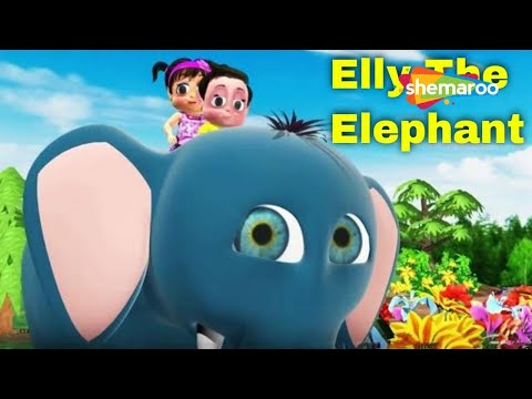 Elley The Elephant 3D Rhyme | 3D Rhyme for Children | @shemarookidsjunior