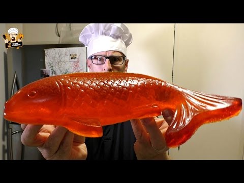 HOW TO MAKE A GIANT HOMEMADE SWEDISH GUMMY FISH