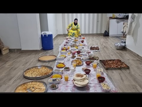 اكبر عزومه ل١٠٠فرد قبل مااسيب بيت العيله وامشي🤭🤗