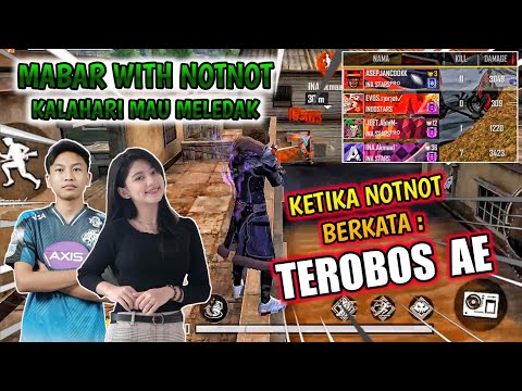 KETIKA NOTNOT SUDAH BERKATA "TEROBOS AE" MUSUH AUTO RATA BOSSS !!!!