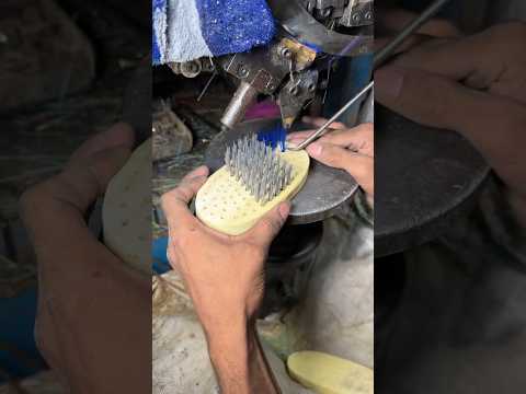 how to make a laundry brush 😱 #making #shortvideo