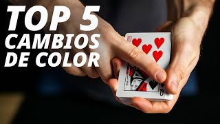 TOP 5 CAMBIOS DE COLOR EXPLICADOS