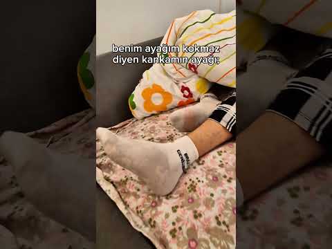 Çoraplarla uyuyan kankana gönder 😃